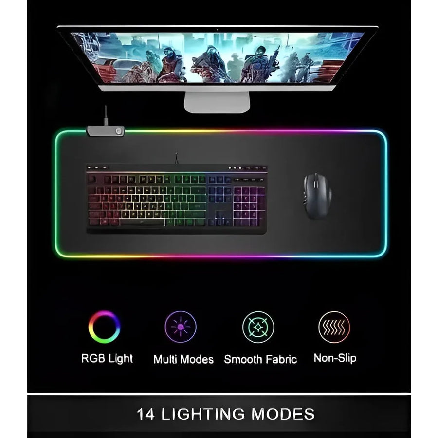 Mouse Pad Gamer Iluminado